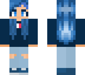 cute blue girl <3