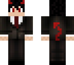 demon in suit
