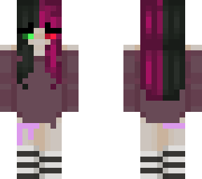 ender e-girl (with techno support ribbon)
