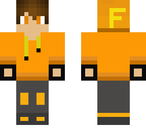 f boy 2 red yellow orenge skin 2