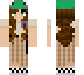 frog girl with ribbon
