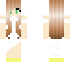 girl with white dress
