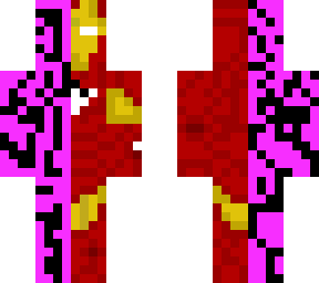 glitched iron man