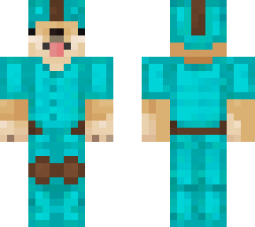 leather armor aqua