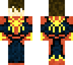 me as spider-man without a mask
