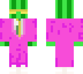 melon pink suit