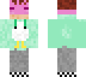 now with a  axolot mask
