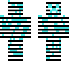 piano blue creeper