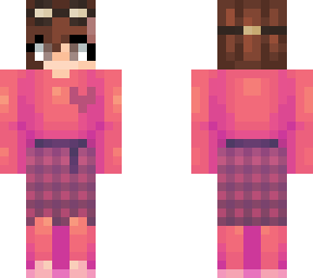 pink plaid