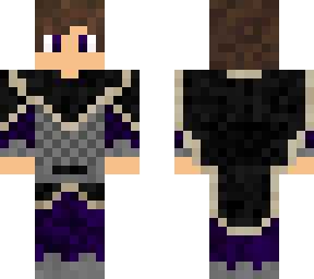purple and black