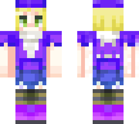 purple blonde ononoki
