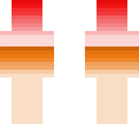red & orange