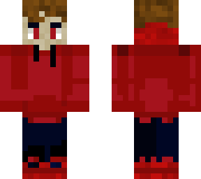 red hoodie skin