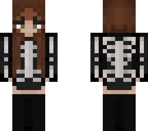 skele goth girl