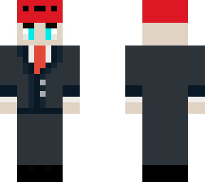 suit hat boy