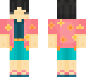 summer themed man