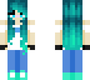 a girl with skin base