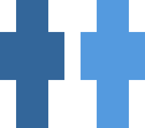 all blue skin