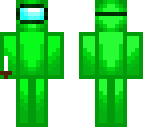 among us lime with sword