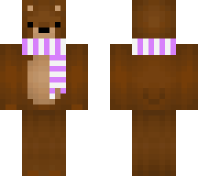 bear with scarf recolour