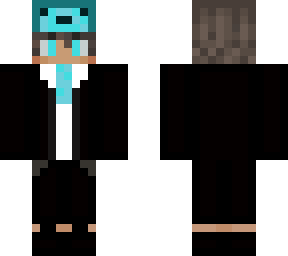 blue axelotl business boy