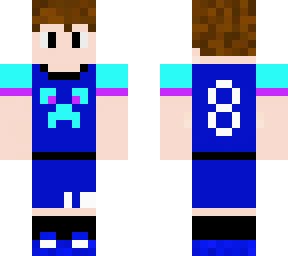 blue creeper soccer team (num. 8)