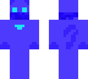 blue suit
