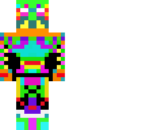 colorful man