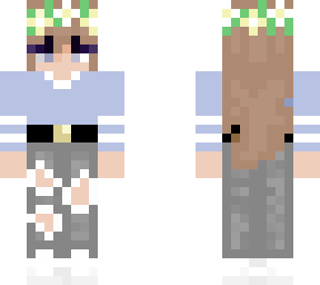 flower crown girl
