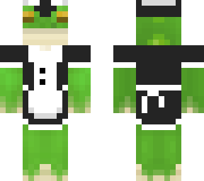 frog maid with maid hat
