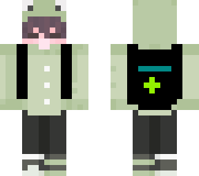 frog with a bag