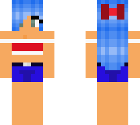 girl with blue hair v2