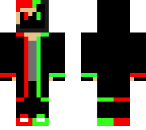 green and red