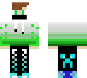 green gamer boy