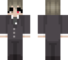 hajime hinata / w red eye || uniform outfit