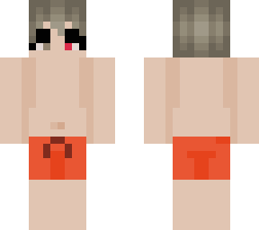 hajime hinata /w red eye|| swimsuit outfit