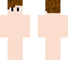 he is shirt less