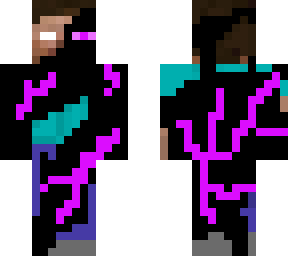 herobrine's been infected by enderman