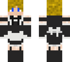 just me, as a maid