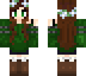 mayemperess green sweater- fixed