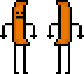 orange banana