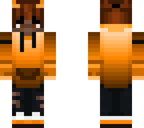 orange gradient demon