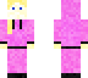 pink track suit