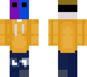purple&blue mask