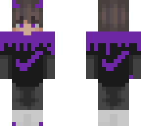 purple nike boy