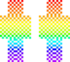 rainbow skin