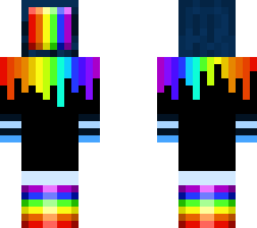 rainbow tv head