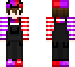 red and purple stripes