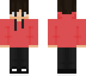 red hoodie