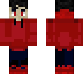 red hoodie skin